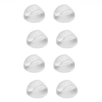 Meubles ronds en caoutchouc antidérapants pour pieds en épingle à cheveux de 3/8 'et 1/2' coussinets de protection pour salle à manger Table basse tabouret chaise banc bureau