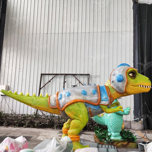 Nueva llegada realista Animatronic dinosaurio que fabrica tamaño real interactivo robótico dinosaurio paseo máquina para <span class=keywords><strong>Centro</strong></span> <span class=keywords><strong>Comercial</strong></span> - Product Image 5