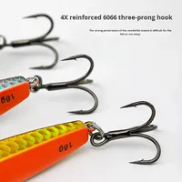 Leurre vibrant coulant CHEERY Long Cast en acier inoxydable, type crayon, pour la pêche au bar en eau douce et en eau de mer