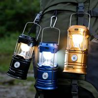 Éclairage extérieur LED à luminosité multiple, lampe portable robuste et étanche pour l'escalade en montagne et l'exploration en plein air