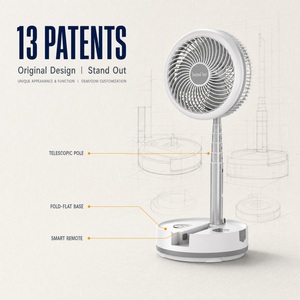 Ventilateur Socool Portable 40000MAh Télécommande Pliable Ventilateur de Camping Extérieur Lumières Colorées Ventilateur de Sol - Product Image 3