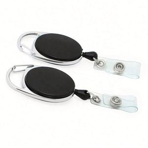 Retractable ID Card Badge Holder with Clip Round Office Name Reel for School & Medical Supplies - Product Image 6