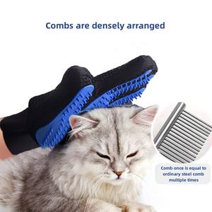 Logo personalizzato HOMEPLANET Silicone spazzola massaggio per il bagno di rimozione dei peli cane cane gatto toelettatura per animali domestici guanti e rulli per la depilazione - Product Image 3