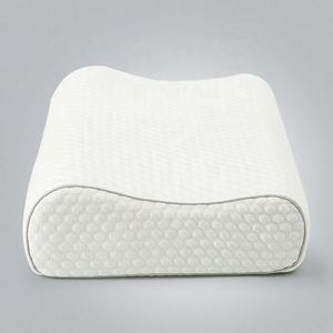 Funda de almohada de enfriamiento extraíble transpirable almohadas de espuma de memoria curvada almohada de cama para dormir - Product Image 1