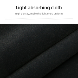 Toile de <span class=keywords><strong>fond</strong></span> photographique non réfléchissante, tissu absorbant la lumière, tissu en flanelle noire pour photos, accessoires de <span class=keywords><strong>studio</strong></span> - Product Image 6