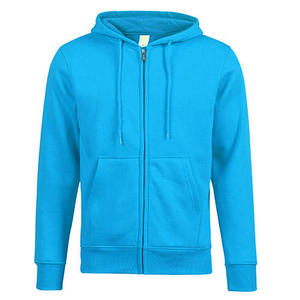 Sweat-shirt à capuche zippé personnalisé de haute qualité avec votre logo, sweat-shirt à capuche en polaire pour homme - Product Image 3