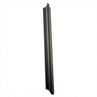 Profils d'extrusion en aluminium 6061 sur mesure pour l'industrie textile, avec finition gris anodisé