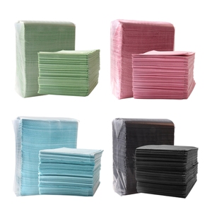 125 pièces/sac, vente en gros, qualité supérieure, plusieurs couleurs, bavoirs jetables à 3 plis pour la beauté et les tatouages - Product Image 3