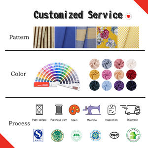 Tessuto Jacquard Tinta Unita Personalizzato all'Ingrosso 18% Rayon 80% Poliestere 2% Spandex Tessuto Tinto in Pezza per Abiti da Donna - Product Image 4