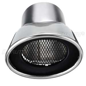 2 Piezas de Tubo de Escape para Automóvil, Punta de Silenciador Ovalada de Acero Inoxidable para Honda CRV CR-V 2017 2018, para Land Rover Range Rover 2002-2010 - Product Image 4