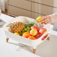 Vente en gros usine : Accessoires de cuisine, Égouttoir à vaisselle en plastique pour bols, assiettes et plateaux