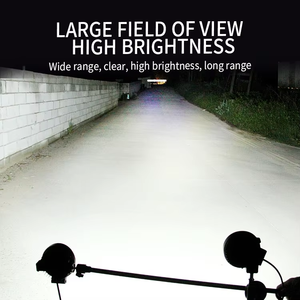 Accesorios para coche, foco auxiliar, 4 pulgadas, redondo, 102W, haz combinado, 12V, luz Led de trabajo para camión, Tractor, Luces Led Para Autos - Product Image 4