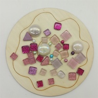 Kit de mosaïque pour enfants, vente en gros, pierres précieuses colorées