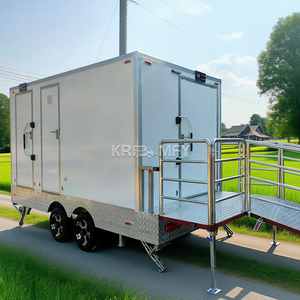 Remorque de toilette mobile portable personnalisable de luxe 2025 à vendre - Product Image 1