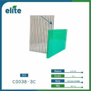 Pannello solare Elite Pc Sunlight Board 122x2,44m 6mm trasparente per lucernario - Product Image 1
