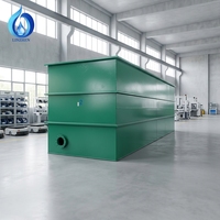 Containerisierte Mobile Wasserrückgewinnungsanlage mit Geringer Wartung MBR MBBR Abwasserbehandlungsanlage für Baustellen und Abgelegene Camps