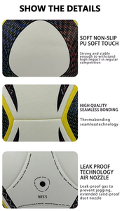 ลูกฟุต<span class=keywords><strong>บอล</strong></span>แข่งขันอย่างเป็นทางการ ซีรีส์ฟุตบอล<span class=keywords><strong>โลก</strong></span> 2010 แอฟริกาใต้ ยี่ห้อ JABULAN PU แบบเชื่อมด้วยความร้อน ลายเรียบ/โลโก้ดั้งเดิม ขายส่ง - Product Image 3