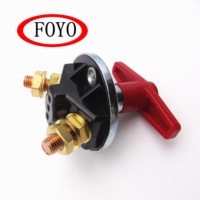 Interrupteur de déconnexion de batterie en plastique de marque FOYO, interrupteur principal de batterie, courant de démarrage pour accessoires de bateau/yacht/kayak/embarcation