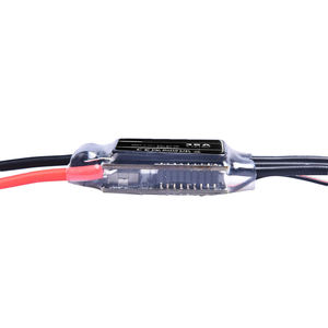 Contrôleur de vitesse sans balais 35A ESC 3-6S Lipo avec prise SBEC XT60 6V/8A programmable pour hélicoptère RC, avion à voilure fixe, drones FPV - Product Image 2