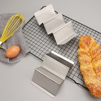 Großhandel Edelstahl Taco Halter Pfannkuchen Rack Taco Stand Wieder verwendbarer Taco Halter