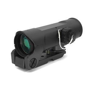 고정 4X32mm 광학 스코프 <span class=keywords><strong>4X</strong></span> 시야 쉐브론 조명 레티클 매트 듀얼 레버 포함 QD 퀵 릴리스 마운트 - Product Image 1