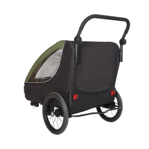 Remolque de Carga Plegable para Bicicleta Morething, Tela Oxford 300D, Capacidad de 60 kg, Transportador de Equipaje para Jardín, Viajes, Patio, Herramientas, Enganche Resistente - Product Image 4