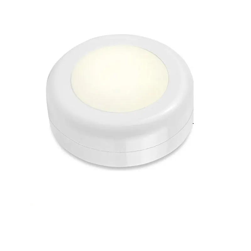 LED Puck ışıkları ile uzaktan kumanda pili işletilen kablosuz dolap ışıkları altında kabine aydınlatma sopa üzerinde dokunun itin