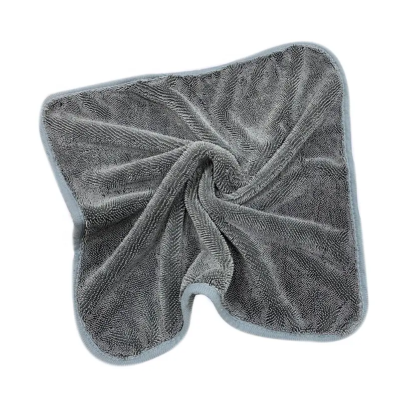 terry cloth Korean Quality 600gsm Ttwisted microfiber drying towel microfiber towel twist microfiber twist drying towel