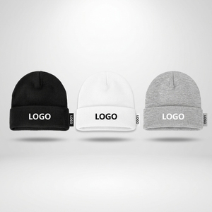 Winter Hats Acrylic Knitted Cuffed <strong>Beanie</strong> Cap Plain <strong>Black</strong> <strong>Beanies</strong> Hat Custom Logo Embroidery 60 Colors <strong>Beanies</strong> for Men <strong>Women</strong> - Product Image 1
