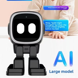 [2026 Nouveau] <span class=keywords><strong>Robot</strong></span> Compagnon de Bureau Emo AI : Interaction Vocale Émotionnelle & Animal de Compagnie Électronique Intelligent pour Décoration de Bureau & Cadeau pour Enfants - Product Image 4