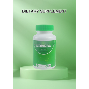 Capsules de feuilles de Moringa, extrait d'herbes 100% pur, complément alimentaire en flacon - Product Image 6