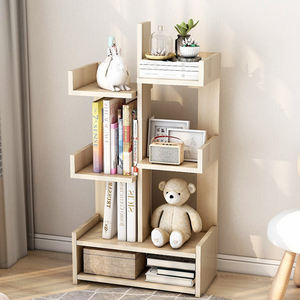 Estantería de Pared con Forma de Árbol, Estilo Francés, Mini Librería de Madera, Mueble para Libros - Product Image 1