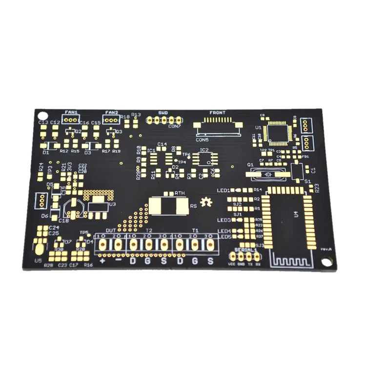 Akıllı lcd tv pcb kartı, lcd tv pcb ana kurulu, yapılmış FR4 malzeme ile 1.6mm kurulu kalınlığı ve OSP yüzey Finish