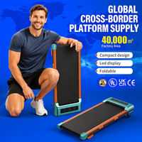Máquina Eléctrica Inteligente para Caminar y Quemar Grasa en Casa, Caminadora Plegable Multicolor, Velocidad Ajustable, Programa de Absorción de Impactos
