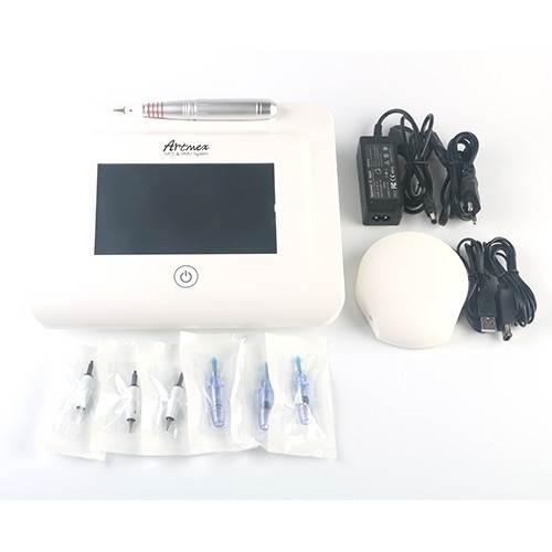 Professionnel Artmex V11 Microneedling Tattoo Machine for PMU Permanent Makeup Equipment for Eyebrow Eyeline for Head Feet-US