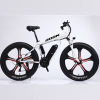 Vélo électrique à batterie au lithium de 26 pouces, vélo électrique Ebike Mtb à suspension intégrale, vélo électrique Fatbike de 1000w, pneu gras de 26*4.0, DK04