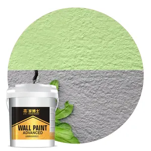 Exterior Wall Latex Paint Outdoor Waterproof Sunscreen Paint Home User Exterior Wall Durable Self-brush Color Paint