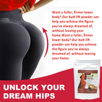 Vente en gros de poudre Maca Plus augmente efficacement la taille des fesses et améliore la plénitude des fesses
