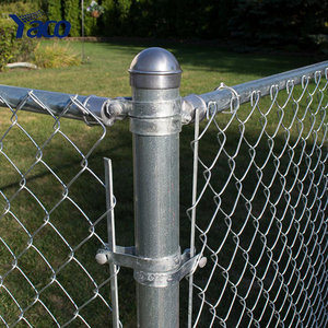 50x50x60x60 3ft 4ft 5ft 6ft 8ft 7 8 ft alto <span class=keywords><strong>galvanizado</strong></span> jardín cadena enlace de la valla de seguridad rollo de tela post para la venta - Product Image 1