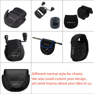 جراب حامل عجلة صيد صغيرة كبيرة مضادة للصدمات بجودة مضمونة للبيع بالجملة، غطاء لفائف الصيد من النيوبرين - Product Image 6