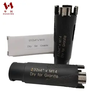 Diamond Core Drill Bits 1-1/4 Inch Đối Với Đá Cứng Bê Tông Marble Granite Brick Laser Hàn Khô Hoặc Ướt Lỗ Cưa 32Mm