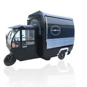 Chariot de distribution de nourriture pour <span class=keywords><strong>moto</strong></span>, camion de nourriture électrique, en solde, expédition rapide, Van de crème glacée, 10 pouces - Product Image 1