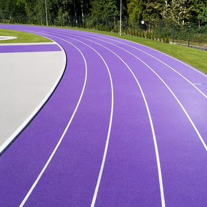 La pista prefabbricata è una pista sportiva in gomma approvata dall'associazione internazionale delle federazioni di atletica leggera per gli stadi - Product Image 6
