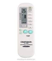 Télécommande universelle pour climatiseur, avec écran LCD rétroéclairé, vente en gros, fourniture d'usine