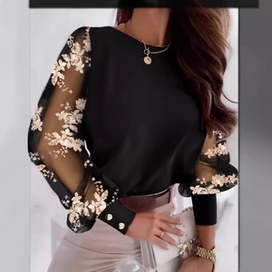 Camisa de Manga Larga de Tela Ancha Lavable para <span class=keywords><strong>Mujer</strong></span>, Estilo Otoñal, de la Marca Independent Station <span class=keywords><strong>Wish</strong></span> - Product Image 3