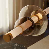 LUSTRE OVAL LUXUEUX GRANDE TAILLE POUR VILLA, SALON, RESTAURANT, HÔTEL, LOFT, ESCALIER - HAUTEUR AJUSTABLE