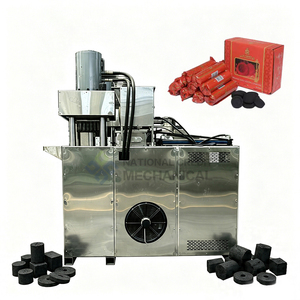 Máquina de Moldeo de Carbón Vegetal y Carbón en Polvo de Alta Calidad, Máquina para Hacer Briquetas de Carbón para Shisha en Forma de Cubo - Product Image 1