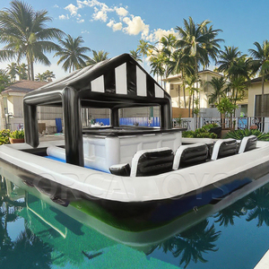 Grand bar flottant gonflable pour piscine de jardin, terrasse aquatique, pub pour piscine ou fêtes de jardin - Product Image 1