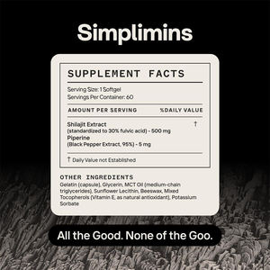 Private Label Free Sample Adult Energy Immunity Support High Quality <b>Natural</b> Herbal <b>Shilajit</b> Softgel Capsules for Men-Low-Sugar - Product Image 4