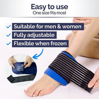 Compresse de gel chaud/froid réutilisable de qualité médicale, douce et confortable, pour soulager les douleurs musculaires, stérile, fournitures de rééducation thérapeutique, 20x30cm